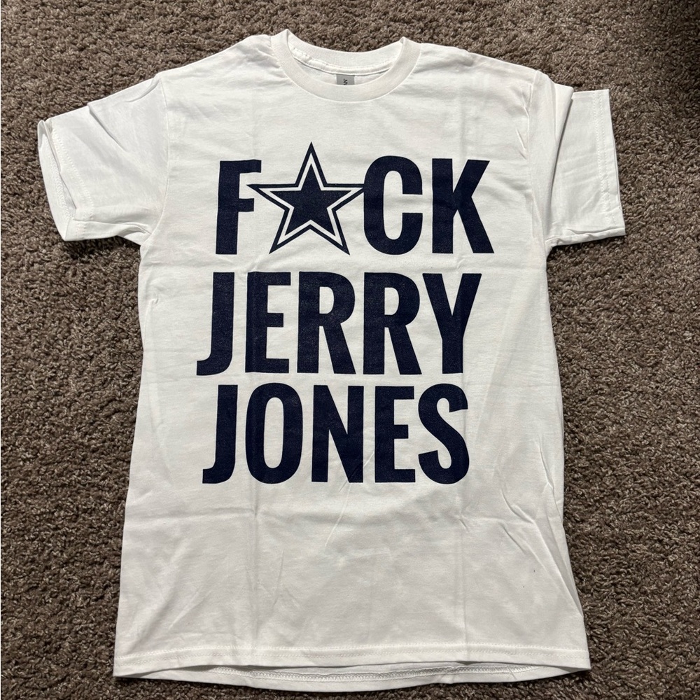 F Jerry Jones shirt ✭